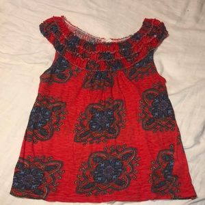 Anthropologie Cap-sleeve Tee